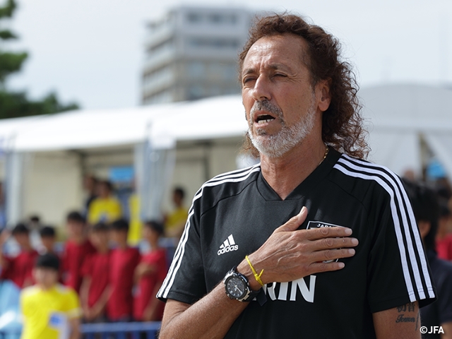 Message from Coach RAMOS Ruy who will retire as the coach of the Japan Beach Soccer National Team