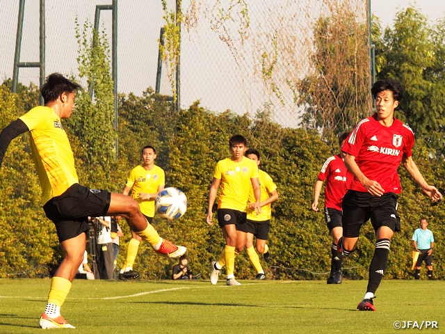 U-23日本代表、タイ1部クラブに5-0で勝利～AFC U23選手権タイ2020（1.8～26）