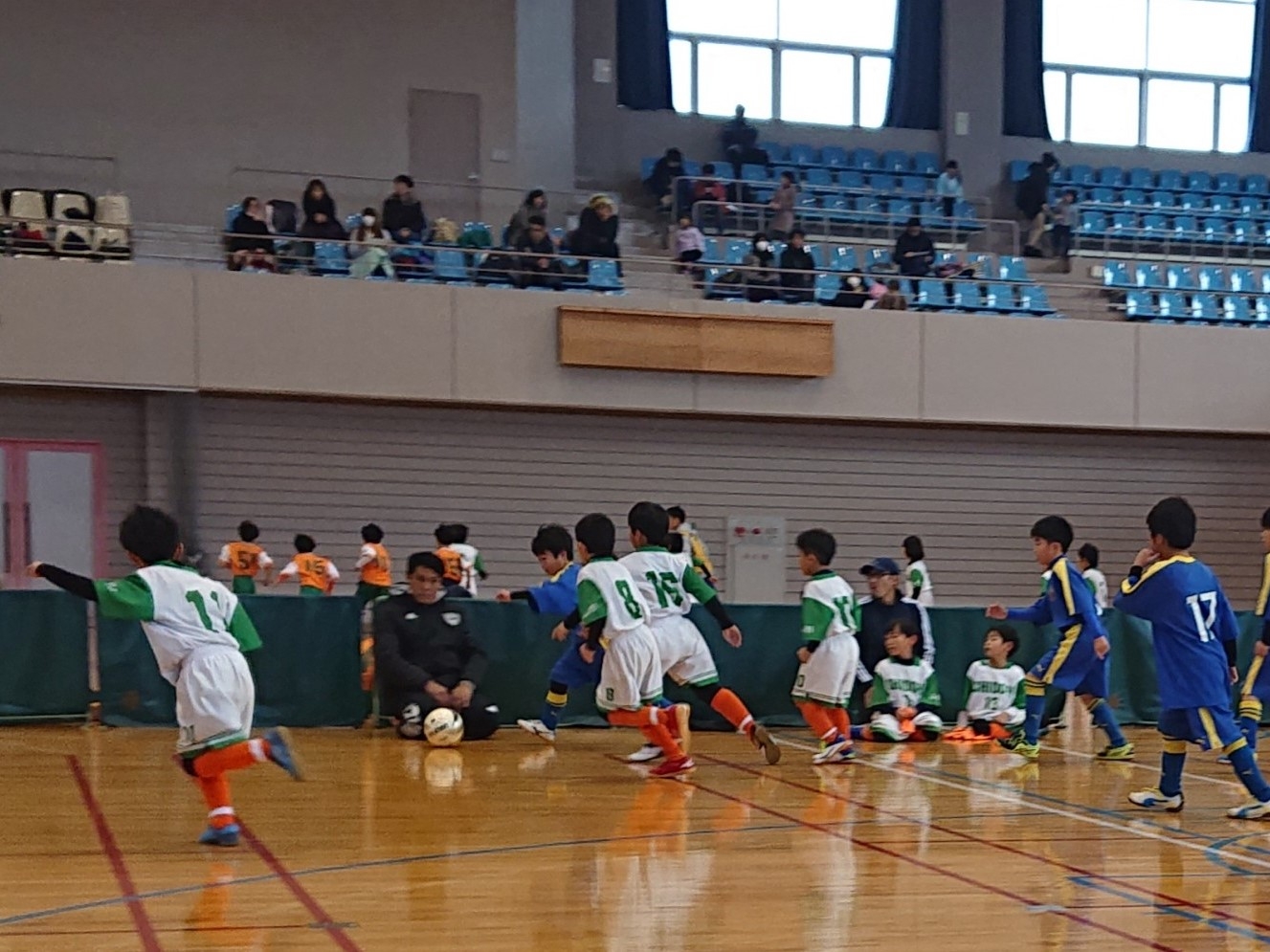 JFAキッズ（U-6/8）サッカーフェスティバル in 小真木原総合体育館