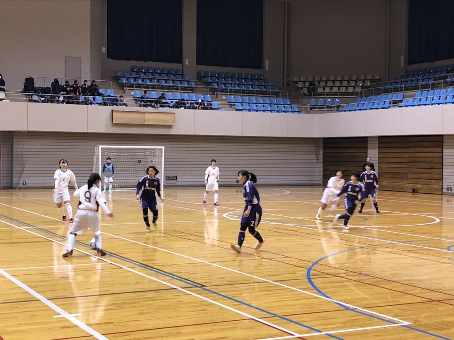 JFAレディースサッカーフェスティバル in 鶴岡市小真木原総合体育館