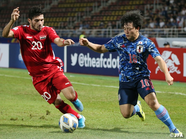 U-23日本代表、1-2でU-23シリア代表に敗れる～AFC U23選手権タイ2020（1.8～26）