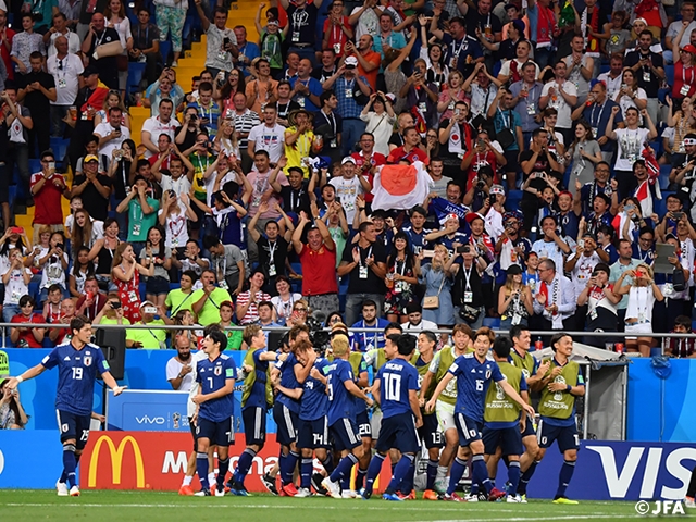 The actions taken by the Japan national football team and the Japanese supporters nominated for the Laureus Sporting Moment Award 2000-2020