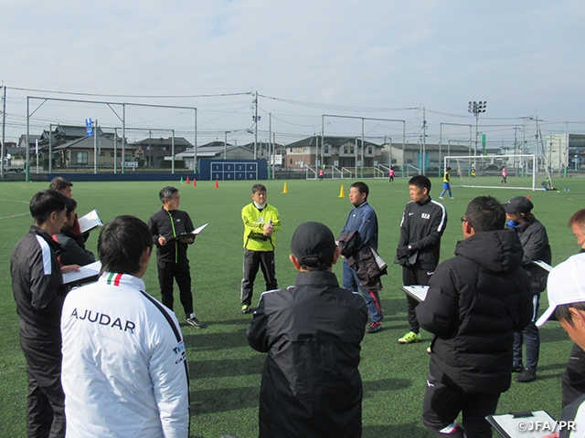 JFAアカデミー熊本宇城　地域拠点としての取り組み　「C級インストラクター研修会を熊本県、佐賀県合同で開催」