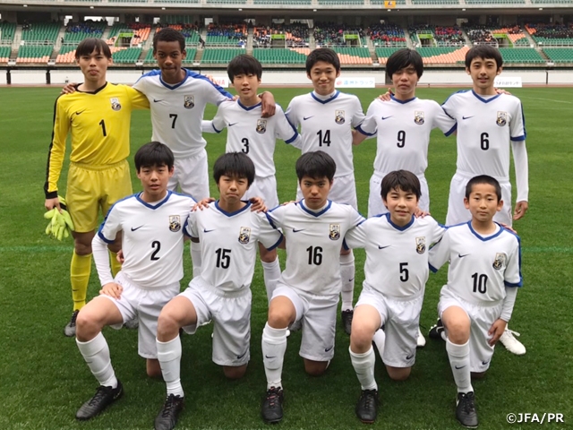 JFAアカデミー福島14期生　静岡県中学1年生サッカー大会を終える