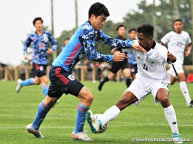 U-17日本代表　U-19東ティモール代表との決勝戦を制し優勝～JENESYS2019　青少年サッカー交流大会～