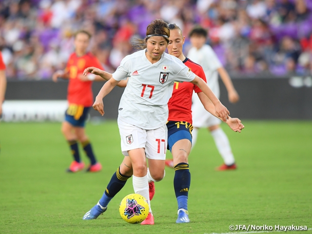 Nadeshiko Japan lose first match of the tournament 1-3 to Spain - 2020 SheBelieves Cup