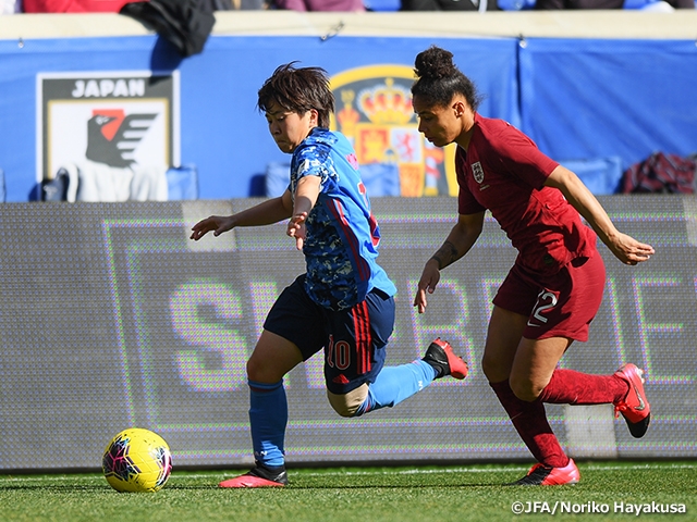 なでしこジャパン、終盤の失点でイングランドに0-1で敗れる～2020 SheBelieves Cup