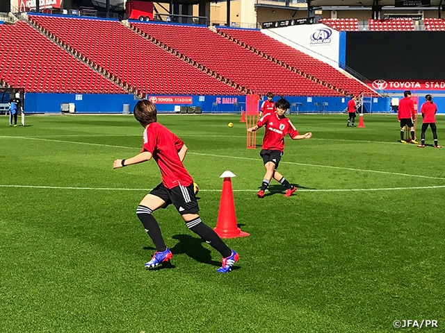 なでしこジャパン、女王アメリカとの対戦前日、公式練習に臨む～2020 SheBelieves Cup