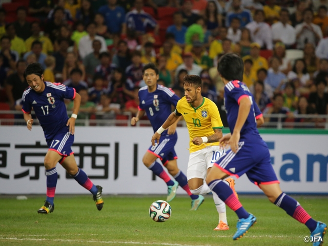 柴崎岳選手が14年の国際親善試合ブラジル代表戦を振り返るjfatv Classics Vol 6 Jfa 公益財団法人日本サッカー協会