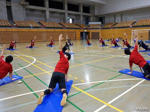 フットサル日本代表候補　鹿嶋での充実した6日間のトレーニングキャンプを打ち上げる