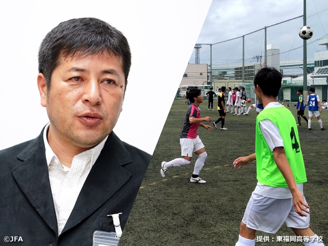 プレミアリーグ出場チームの現状 東福岡高校 森重潤也監督インタビュー Jfa 公益財団法人日本サッカー協会