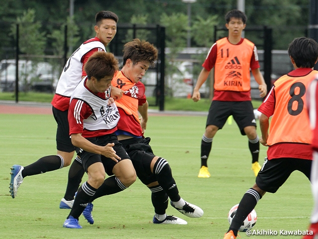 U-19日本代表候補　AFC U-19選手権に向けて充実したキャンプを終了