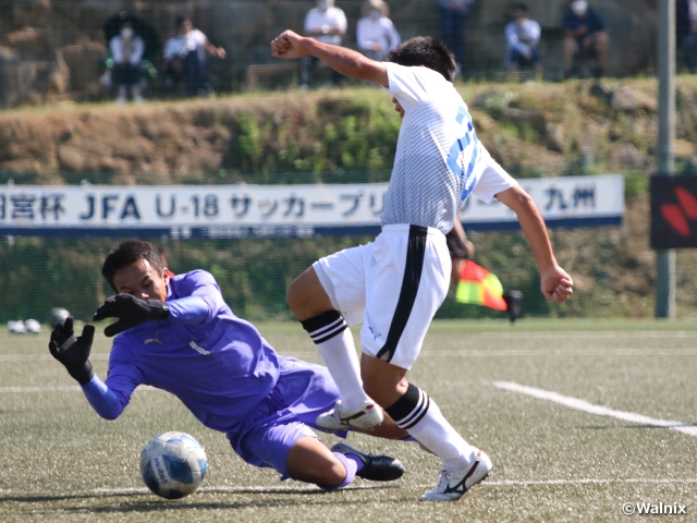 大津が神村学園との無敗対決を制しグループ首位を決める　高円宮杯 JFA U-18サッカースーパープリンスリーグ2020九州