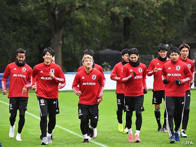 Samurai Blue 約1年ぶりの活動がオランダ ユトレヒトでスタート Jfa 公益財団法人日本サッカー協会