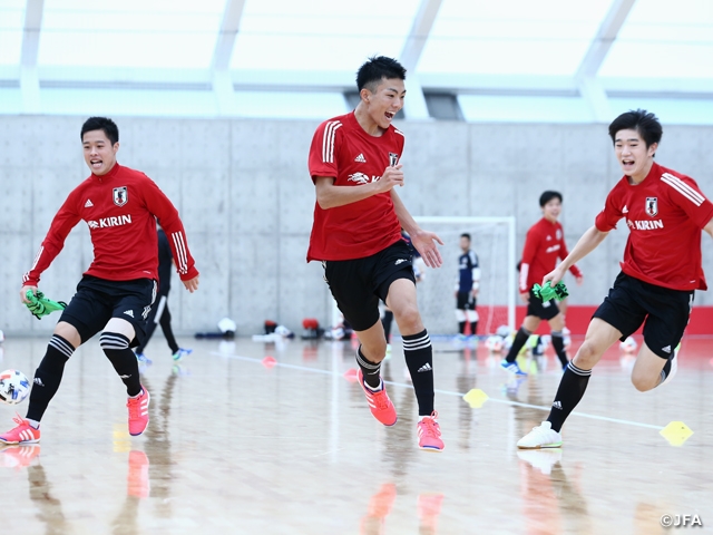 10月のメンバーは U19フットサル日本代表候補キャンプ 千葉