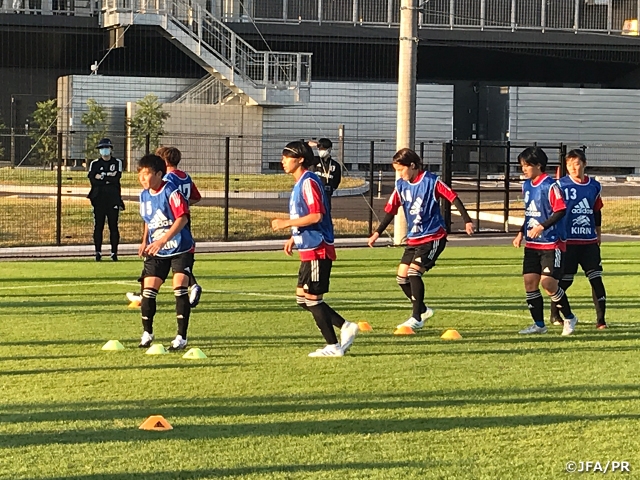 U 日本女子代表候補 トレーニングマッチで男子高校生相手に奮闘 Jfa 公益財団法人日本サッカー協会