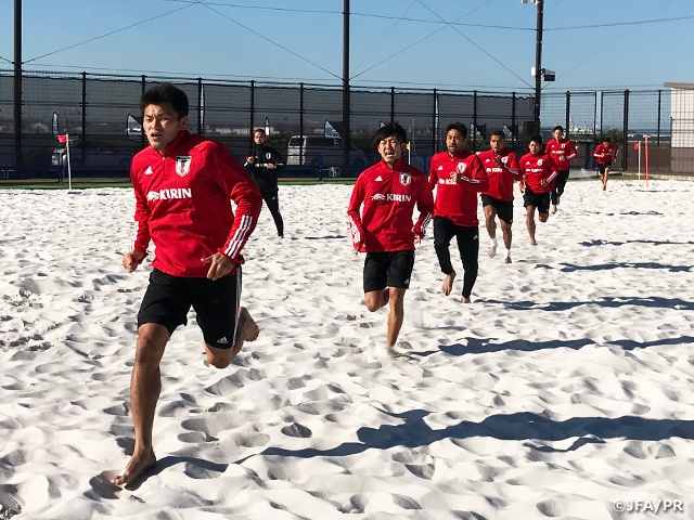 ビーチサッカー日本代表候補 2度目の国内合宿がスタート Jfa 公益財団法人日本サッカー協会