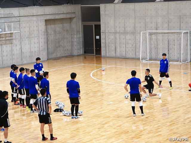 フットサルgkキャンプ 充実したトレーニングを2日間実施 Jfa 公益財団法人日本サッカー協会