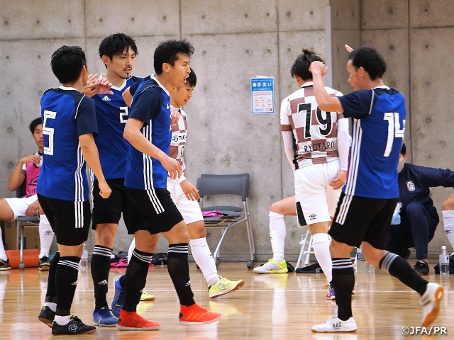 フットサル日本代表候補 トレーニングマッチに快勝してキャンプを終える Jfa 公益財団法人日本サッカー協会