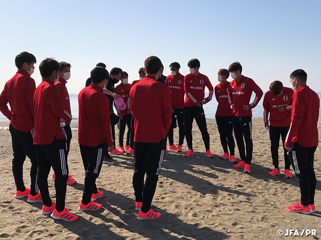 U-19日本代表候補　2021年3月開催のAFC U-19選手権に向けてチーム成熟度を高める