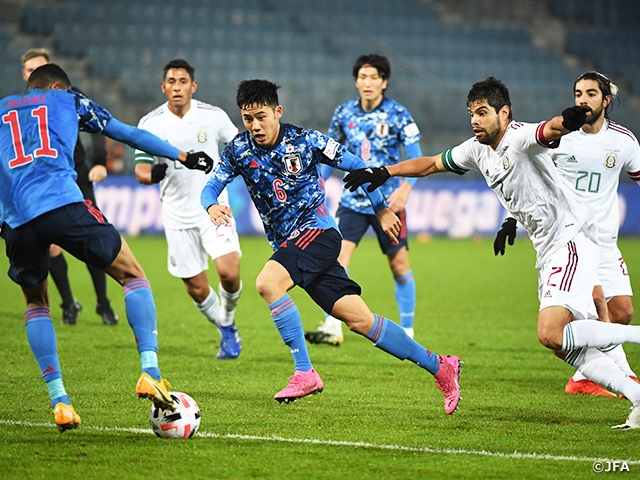 SAMURAI BLUE メキシコ代表に後半2失点で今季初黒星