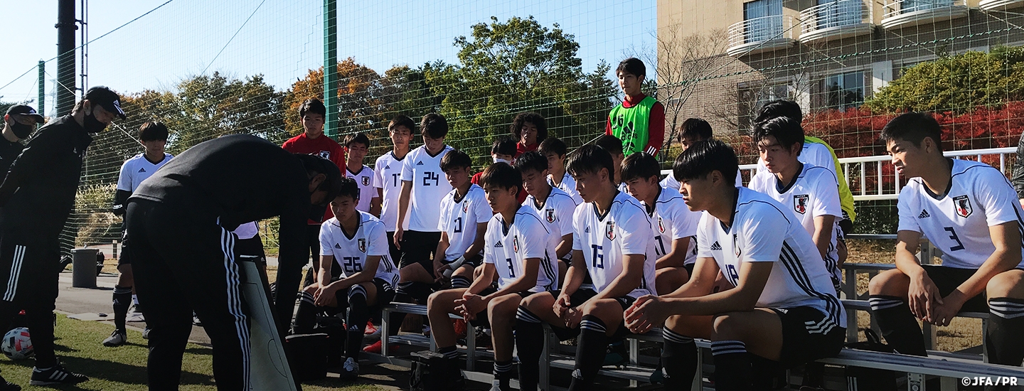 U 16日本代表候補キャンプ最終日 尚志高とトレーニングマッチを実施 Jfa 公益財団法人日本サッカー協会