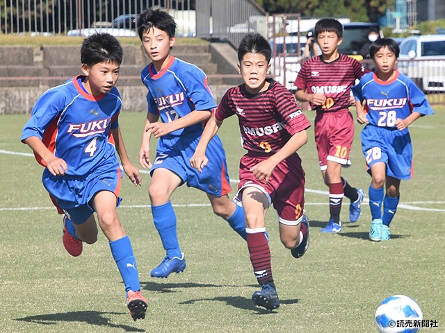 大虫フットボールクラブが激戦を制し3年ぶり2度目の全国大会へ～JFA 第44回全日本U-12サッカー選手権大会 福井県大会決勝～