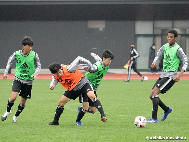 U 15日本代表候補 トレーニングキャンプ最終日は紅白戦を実施 Jfa 公益財団法人日本サッカー協会