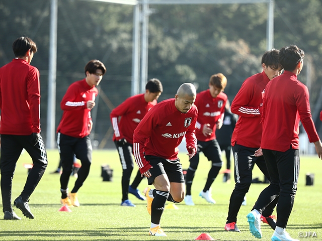 U-23日本代表候補　東京オリンピックに向けて再始動