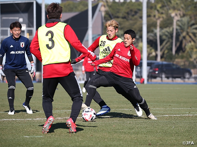 序列は変えられる U 23日本代表候補トレーニングキャンプ Jfa 公益財団法人日本サッカー協会