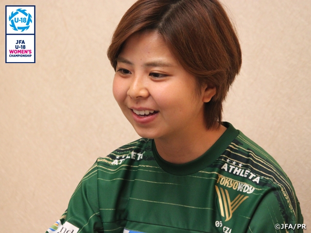 「大好きなサッカーを悔いのないように楽しんで」三浦成美選手（日テレ・東京ヴェルディベレーザ）インタビュー　JFA 第24回全日本U-18 女子サッカー選手権大会 JOC ジュニアオリンピックカップ