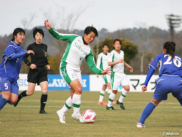 Sakuyo and Seisa Kokusai advance to second round of the 29th All Japan High School Women's Football Championship