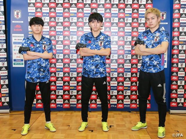 サッカーe日本代表発表会見を実施　トレーニングマッチは10日(水)18時（予定）より配信！