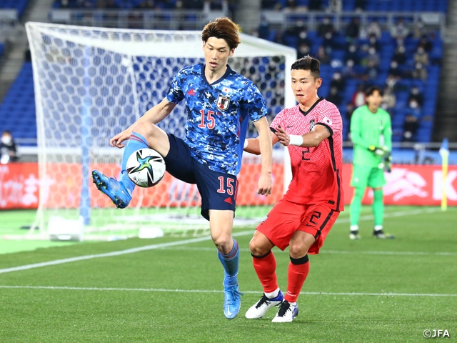 Samurai Blue Earns 3 0 Victory Over Korea Republic International Friendly Match Japan Football Association