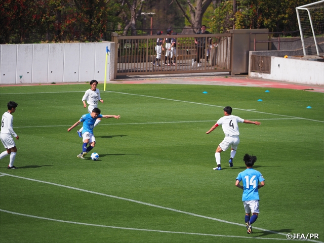 Last year’s Premier League Kanto champion Yokohama FC starts new season with a victory - Prince Takamado Trophy JFA U-18 Football Premier League 2021