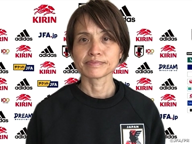 Nadeshiko Japan holds training session at Yurtec Stadium Sendai