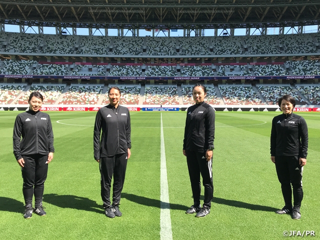 Introduction of the referees in charge of International Friendly Match between Nadeshiko Japan and Panama Women’s National Team