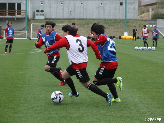 U-16日本女子代表候補　AFC U-17 Women's Asian Cup 2022に向けて始動
