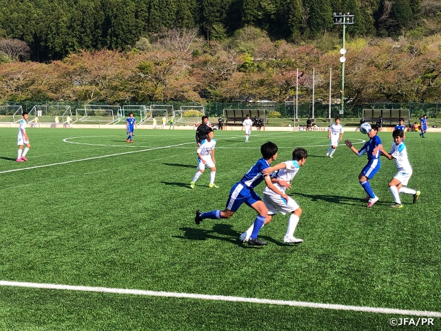 JFAアカデミー福島男子U-15　「高円宮杯 JFA U-15サッカーリーグ2021東海」　ホーム開幕を迎える