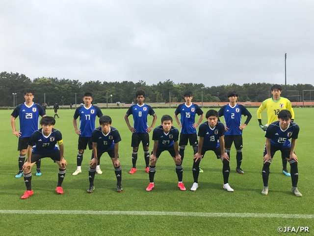 U 17日本代表候補 明海大学とトレーニングマッチを実施し キャンプを終える Jfa 公益財団法人日本サッカー協会