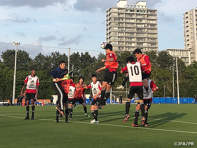 U-15日本代表候補、東日本の選手を中心に2回目のトレーニングキャンプを実施