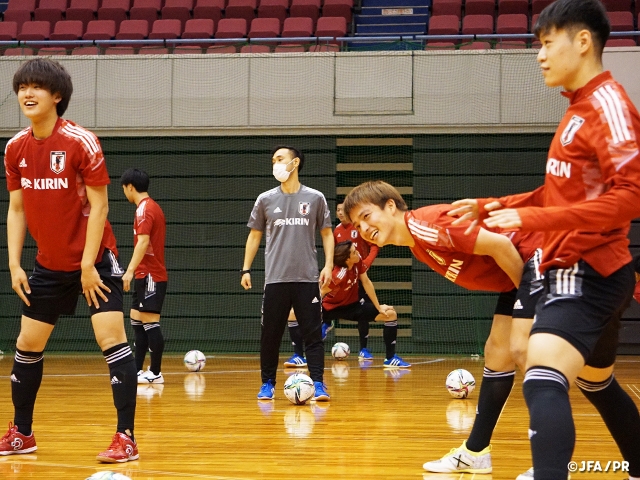 フットサル日本代表候補　10選手を初招集、フレッシュなメンバーでトレーニングキャンプ開始