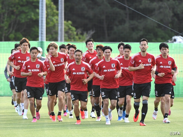 Samurai Blue 非公開練習でミャンマー代表戦へ調整 Jfa 公益財団法人日本サッカー協会