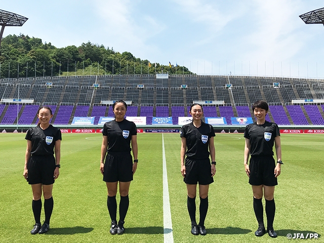Introduction of the referees in charge of International Friendly Match between Nadeshiko Japan and Ukraine Women’s National Team