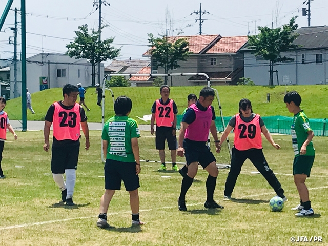 レガシープログラム～ファミリーウォーキングフットボール～　栃木県サッカー協会の取り組み