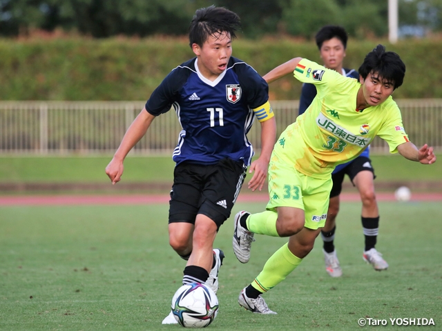 U 16日本代表候補 2試合のトレーニングマッチを実施 Jfa 公益財団法人日本サッカー協会