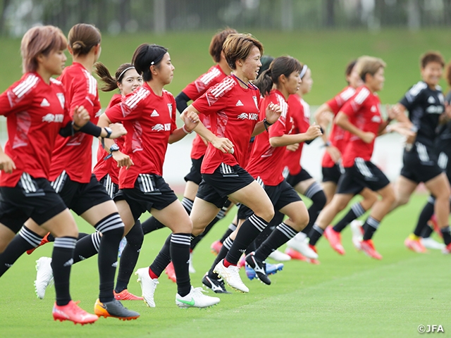なでしこジャパン　MS&ADカップ2021 オーストラリア女子代表戦に向けて再始動