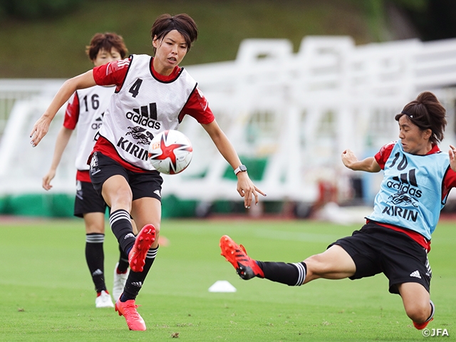 なでしこジャパン Ms Adカップ21 オーストラリア女子代表戦に向けて再始動 Jfa 公益財団法人日本サッカー協会