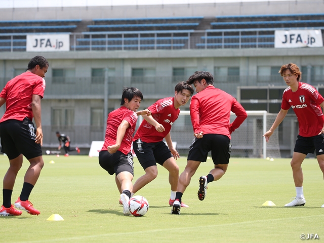 全員がいい準備をするための試合に U 24日本代表 スペイン戦に向けて神戸入り Jfa 公益財団法人日本サッカー協会