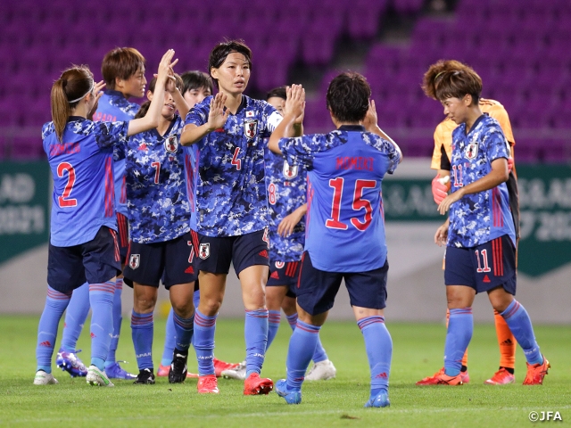 なでしこジャパン オーストラリアに粘り勝ち 東京オリンピックにはずみをつける Jfa 公益財団法人日本サッカー協会